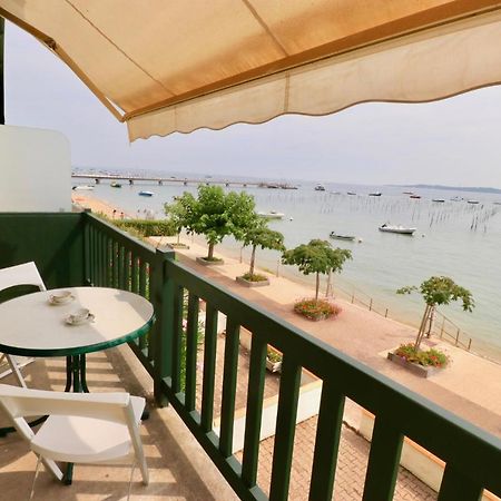 Comfortable, Renovated Studio In Top Cap Ferret Location, 1St Line With Bay View Леж-Кап-Ферре Екстер'єр фото