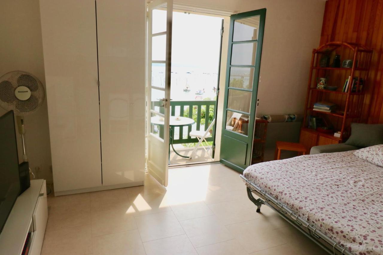 Comfortable, Renovated Studio In Top Cap Ferret Location, 1St Line With Bay View Леж-Кап-Ферре Екстер'єр фото