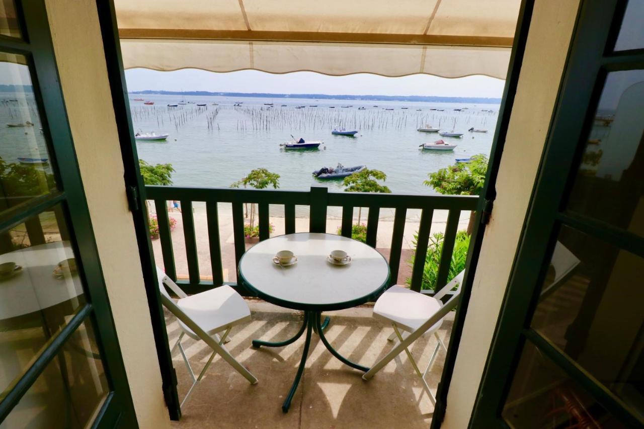Comfortable, Renovated Studio In Top Cap Ferret Location, 1St Line With Bay View Леж-Кап-Ферре Екстер'єр фото