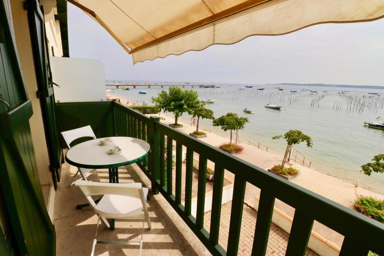 Comfortable, Renovated Studio In Top Cap Ferret Location, 1St Line With Bay View Леж-Кап-Ферре Екстер'єр фото