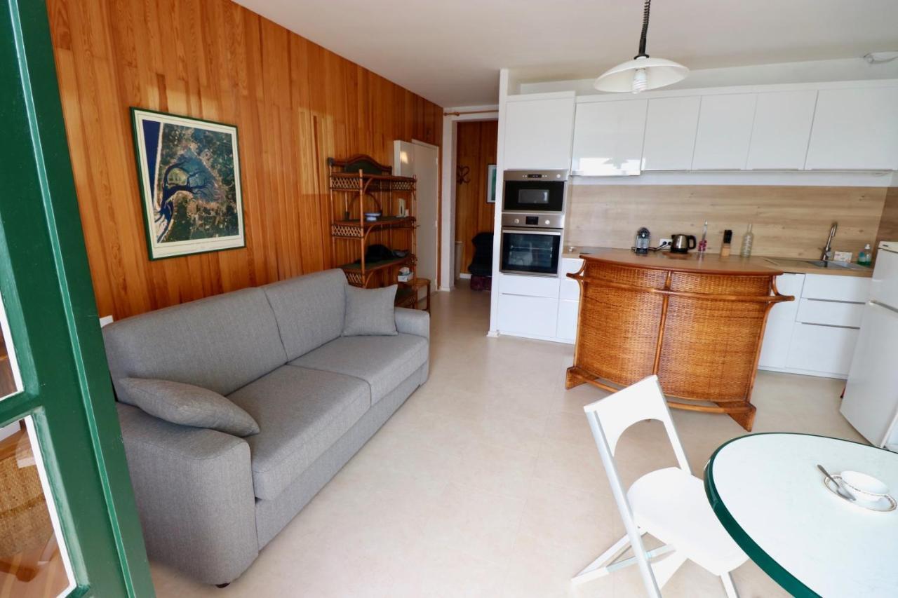Comfortable, Renovated Studio In Top Cap Ferret Location, 1St Line With Bay View Леж-Кап-Ферре Екстер'єр фото